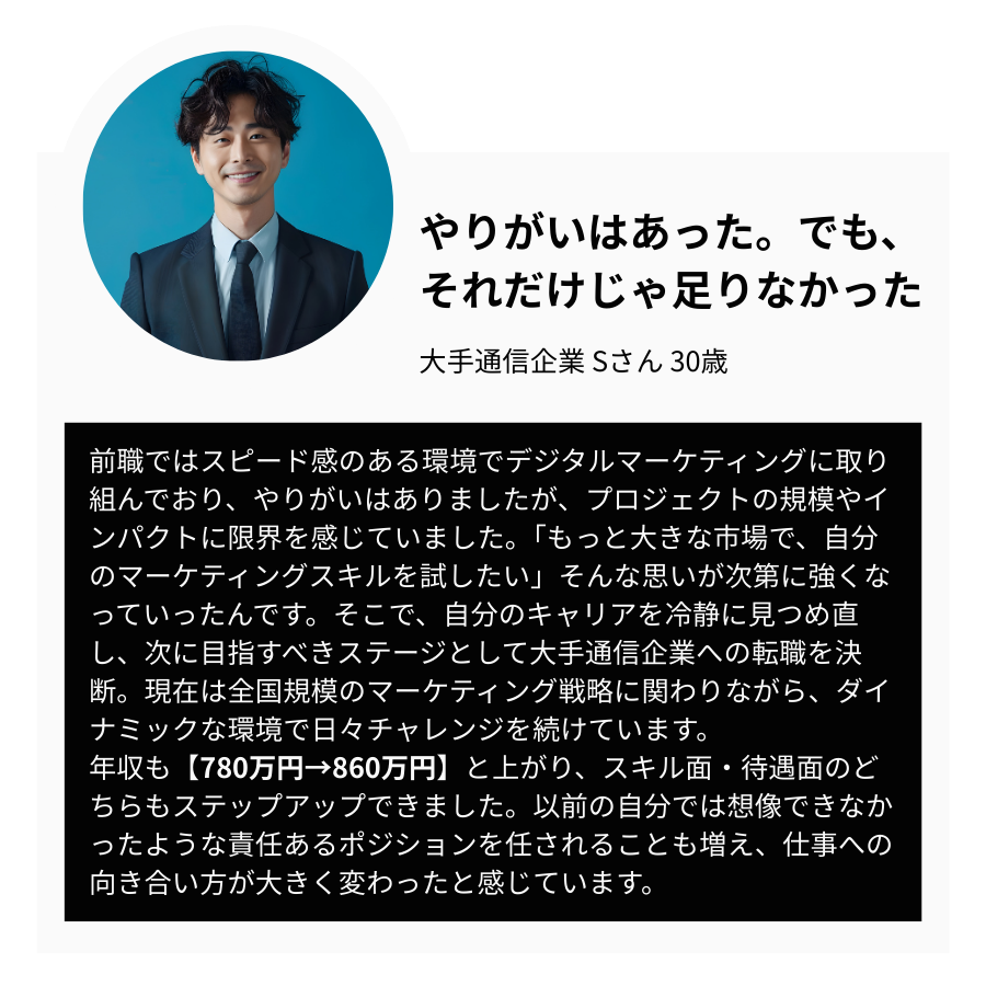 アノテで転職を成功した人の声